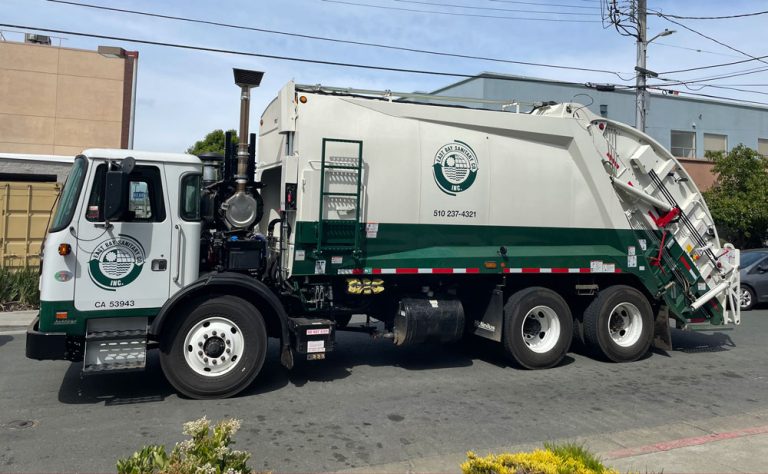 East Bay Sanitary Garbage Truck